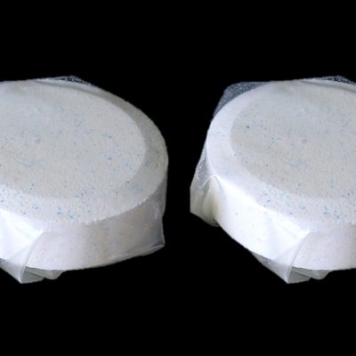 Chlorine-wrapped-in-water-soluble-film-hydrosoluble-