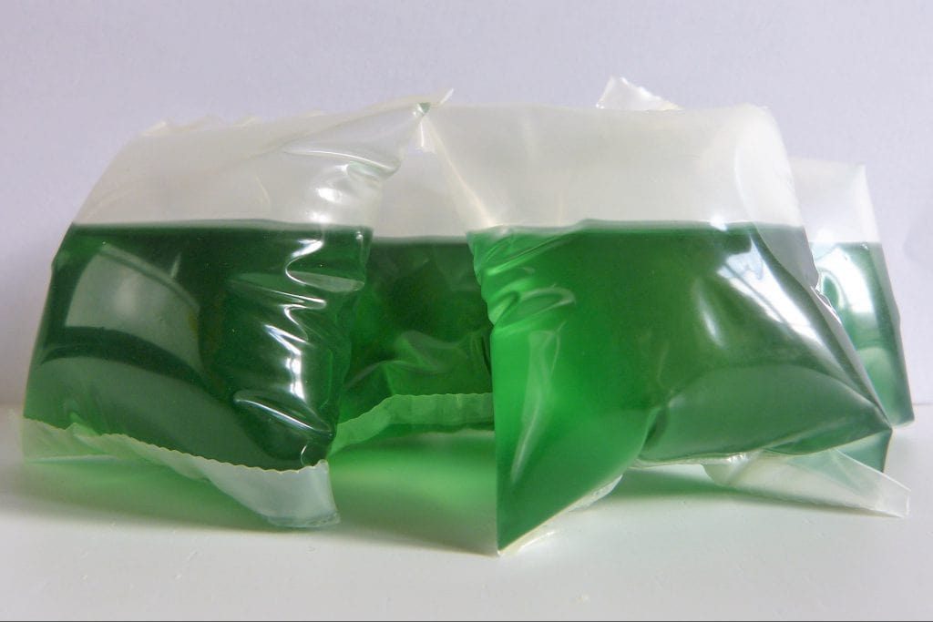 Water-soluble-film-laundry-liquid-doses